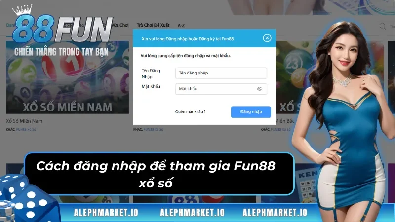 3 bước để tham gia xổ số Fun88